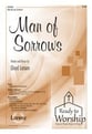 Man of Sorrows SAB choral sheet music cover